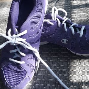 Purple Champion Sneakers